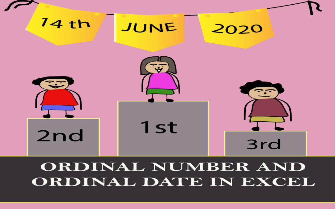 Ordinal Number and Ordinal Date in Excel